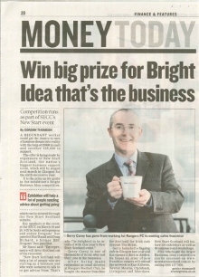 Win big prize for Bright Idea that’s the business