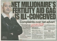 Net Millionaire's Fertility Aid Gag Is Ill-Conveived