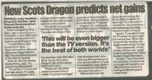New Scots Dragon predicts net gains