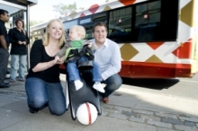 New invention to help struggling parents on buses