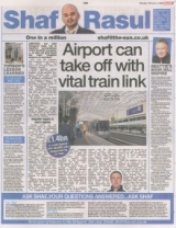 Airport can take off with vital train link